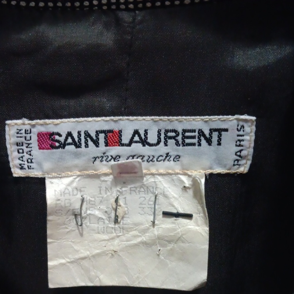 Yves Saint Laurent Gray Blazer - Picture 2 of 13